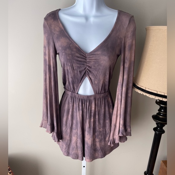 American Eagle Outfitters Purple Jumpsuit - Picture 1 of 4